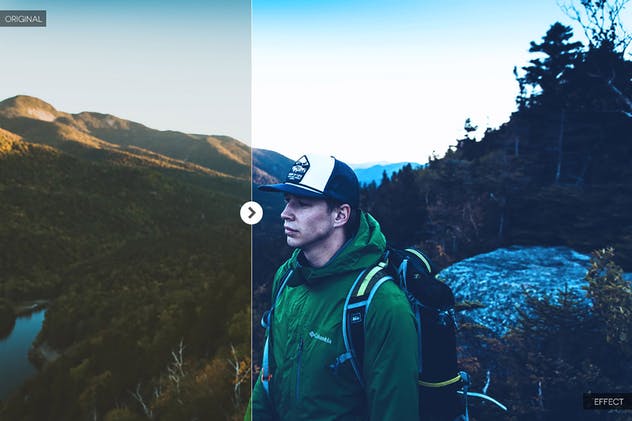 旅行摄影大师调色滤镜PS动作 Into The Jungle Photoshop Actions插图(2)