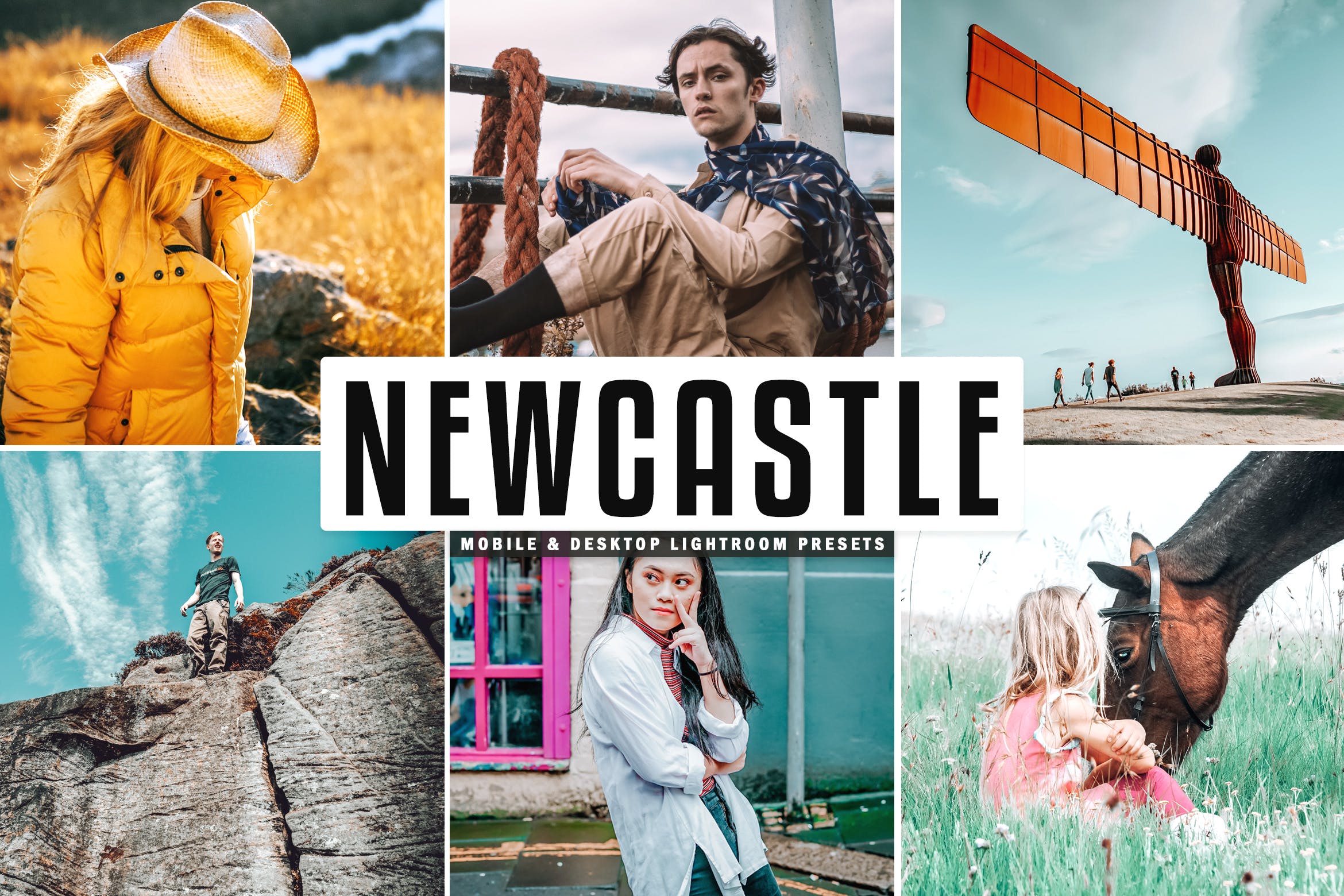 照片补光必备暖色调滤镜素材库精选LR预设 Newcastle Mobile & Desktop Lightroom Presets插图