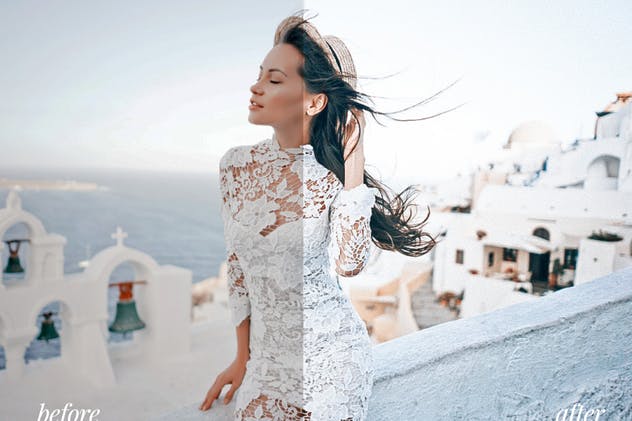 明亮浅色调人像照片效果处理LR预设 Bright and Airy Lightroom Mobile Preset插图(8)