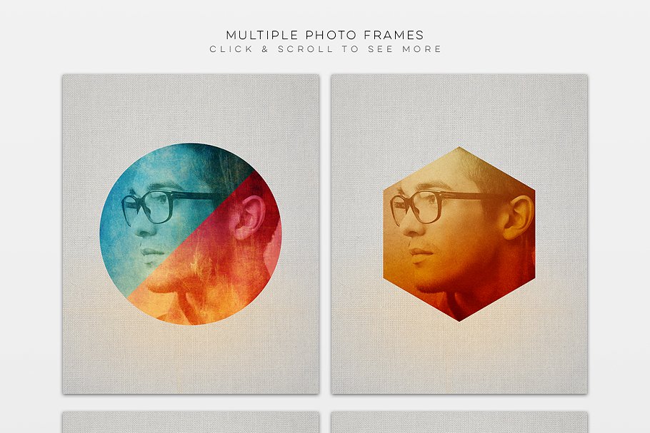 复古嬉皮文化艺术模板 Vintage Hipster Art Templates Bundle插图(10)