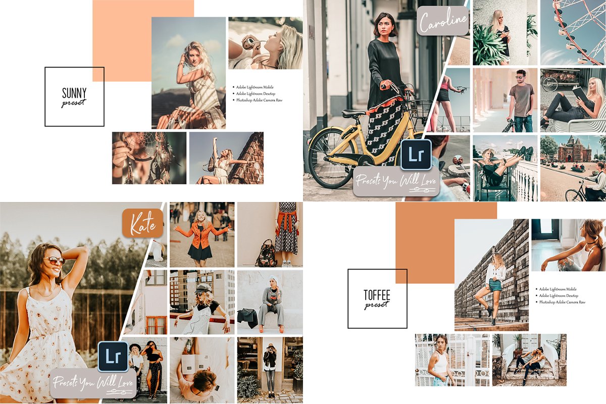 时尚摄影风景人物Lightroom预设插图(4)