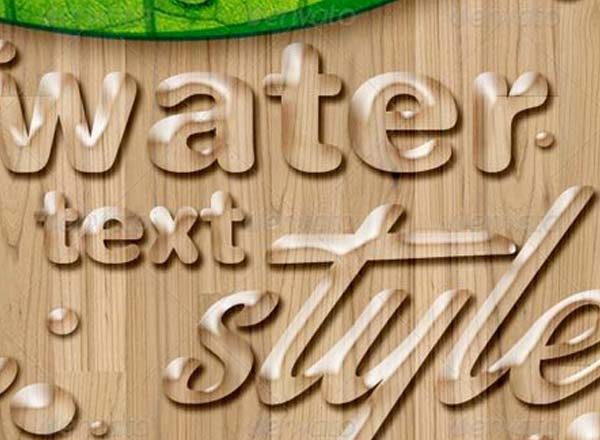 水滴PHOTOSHOP图层样式下载[PSD]