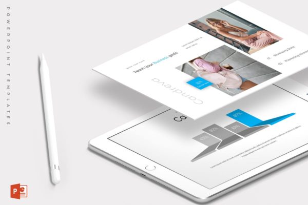 服装品牌企业宣传PPT幻灯片模板 Candreva – Powerpoint Template