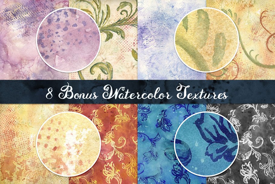 独特华丽法国浪漫主义英文手写字体 Eiffell Brush Script Font + Extras插图(7)