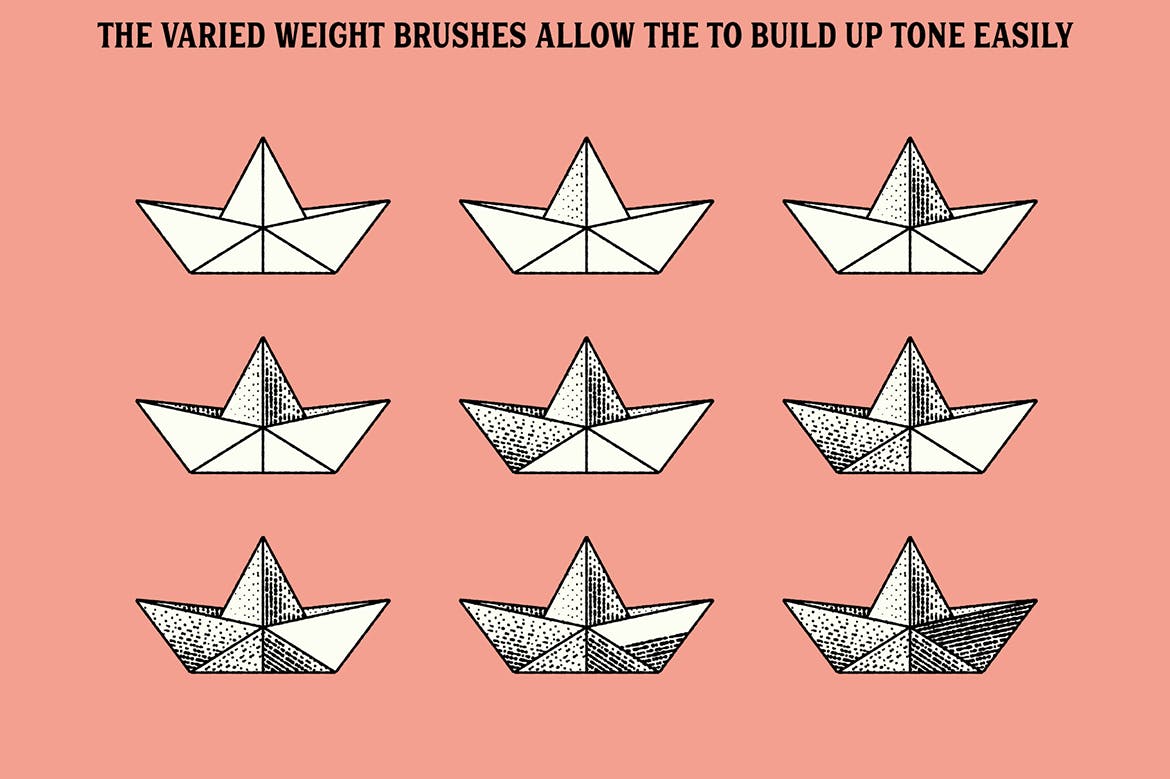 雕刻画设计AI笔刷下载 The Master Engraver – Brushes插图(2)