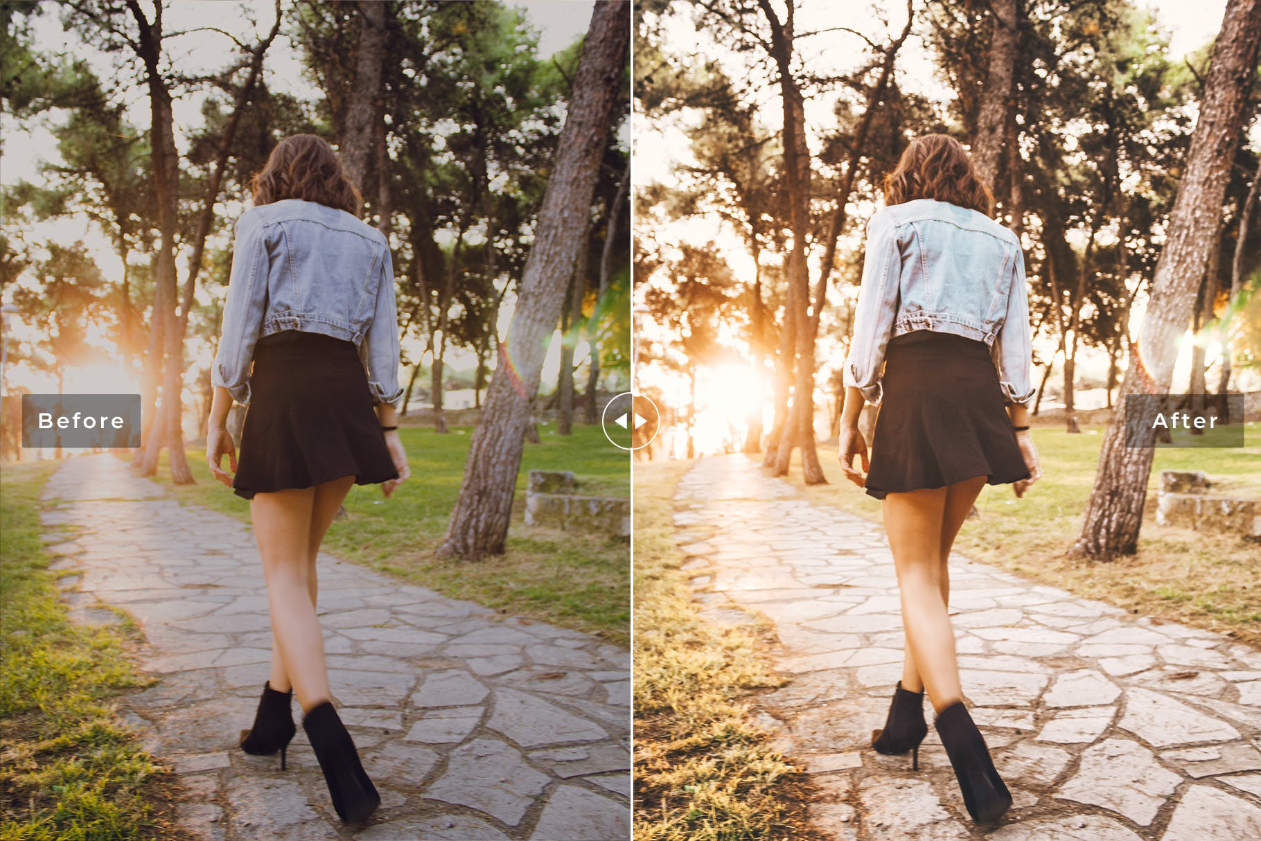 人物肖像摄影高端调色滤镜Lightroom预设 Fresh Mobile & Desktop Lightroom Presets插图(3)