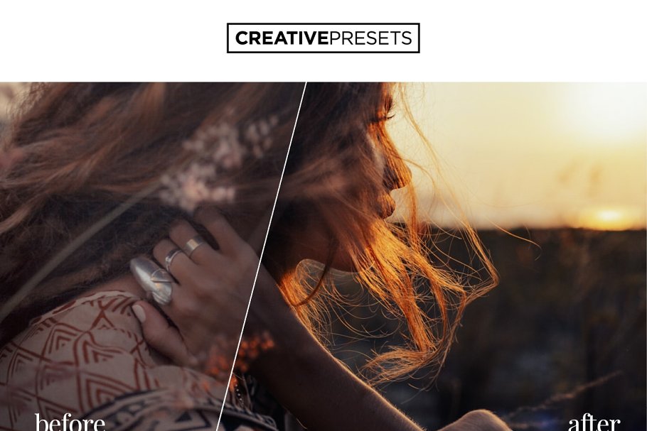 波西米亚风格色彩增强调色LR预设 Bohemian Style Lightroom Presets插图(5)