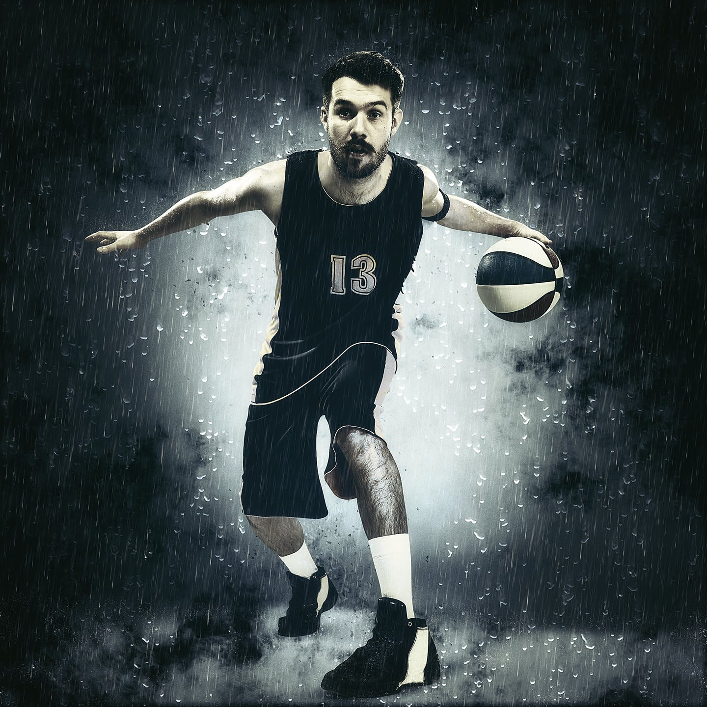 暴风雨照片背景特效素材库精选PS动作 Rainstorm 2 CS4+ Photoshop Action插图(5)