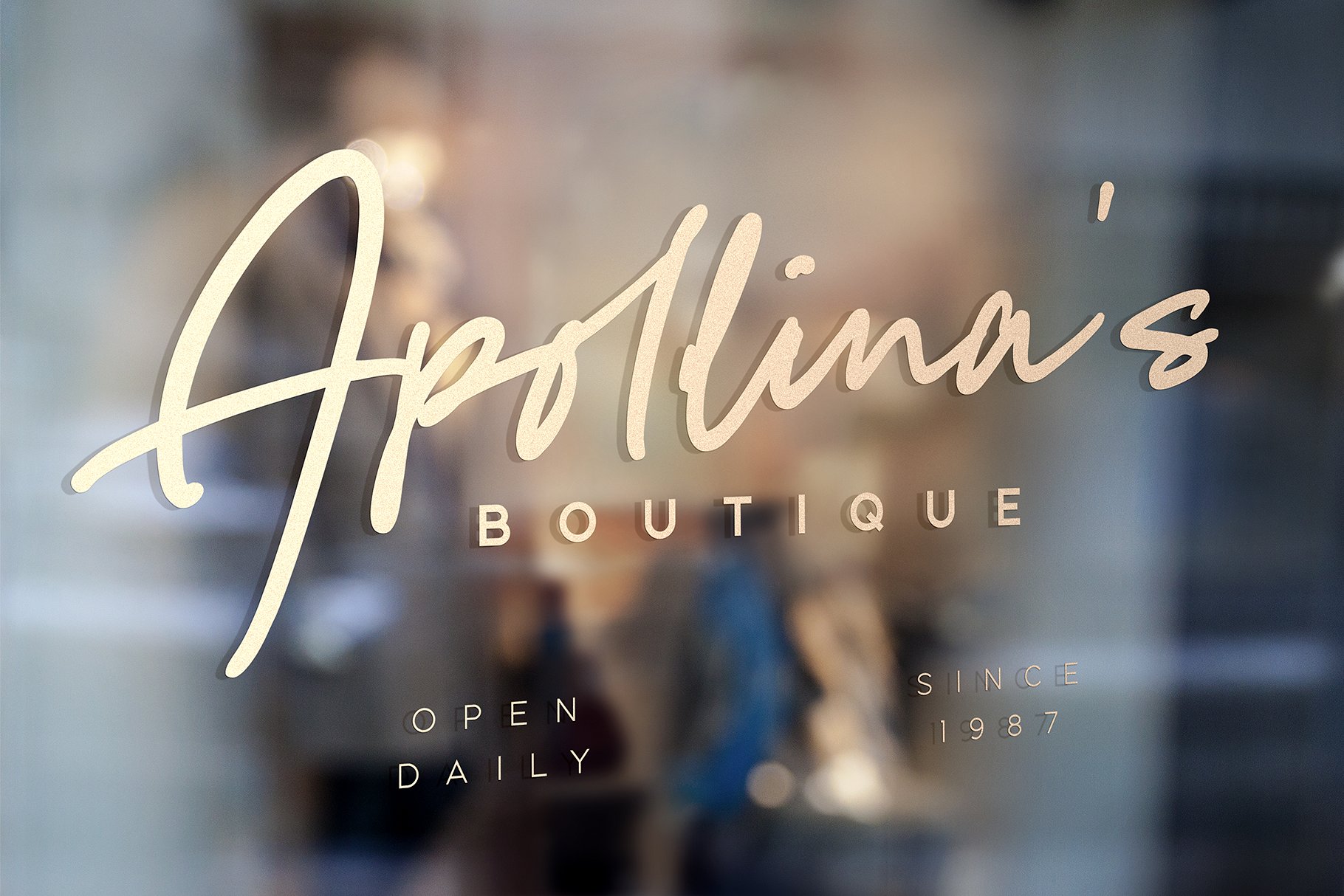 独特风格手写英文字体 Distinct Style Font Duo插图(6)