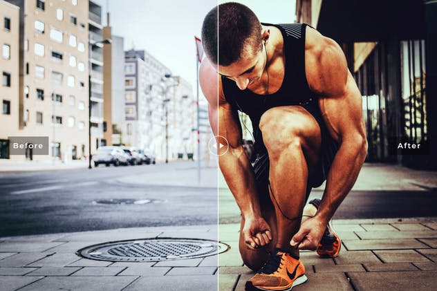 50款运动摄影照片后期处理LR调色预设 50 Sports Effect Photoshop Actions插图(1)