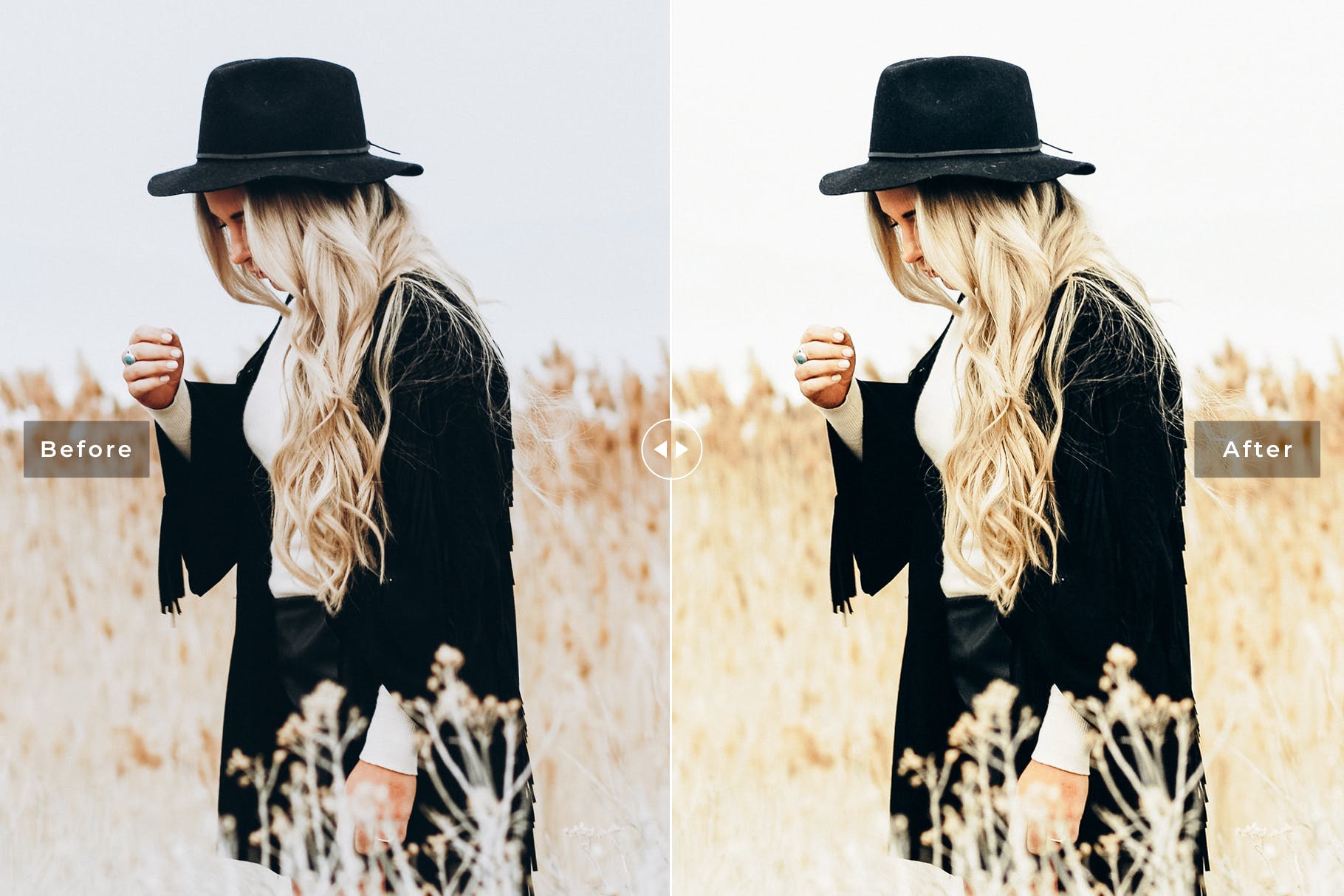 亮金色彩增强照片后期处理LR调色预设 Texas Mobile & Desktop Lightroom Presets插图(3)