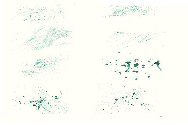 94种水彩艺术图案AI笔刷 Watercolor Vector Art Brushes插图(7)