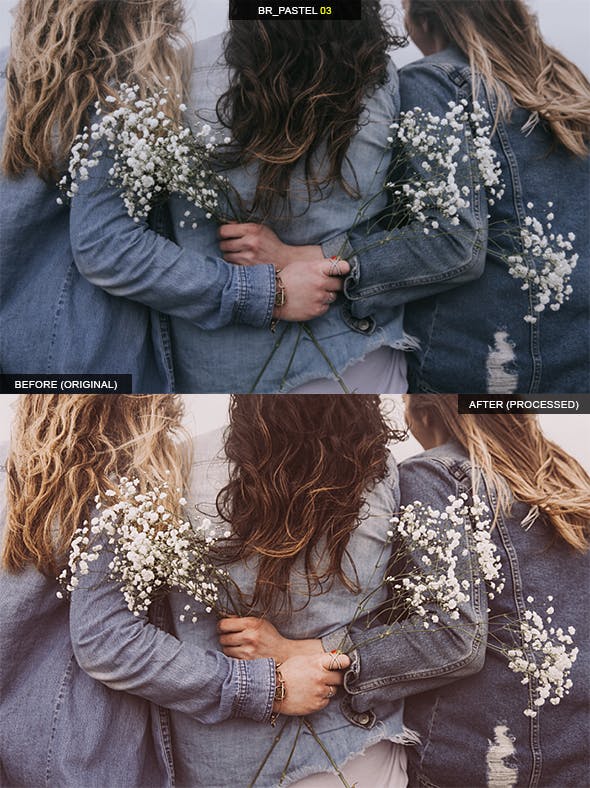 18个专业摄影师调色滤镜定制素材库精选LR预设 18 Pro Bright & Pastel Lightroom Presets插图(3)