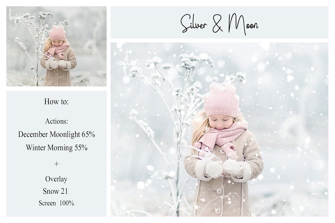 浪漫冬日温馨PS动作叠加纹理插图(18)