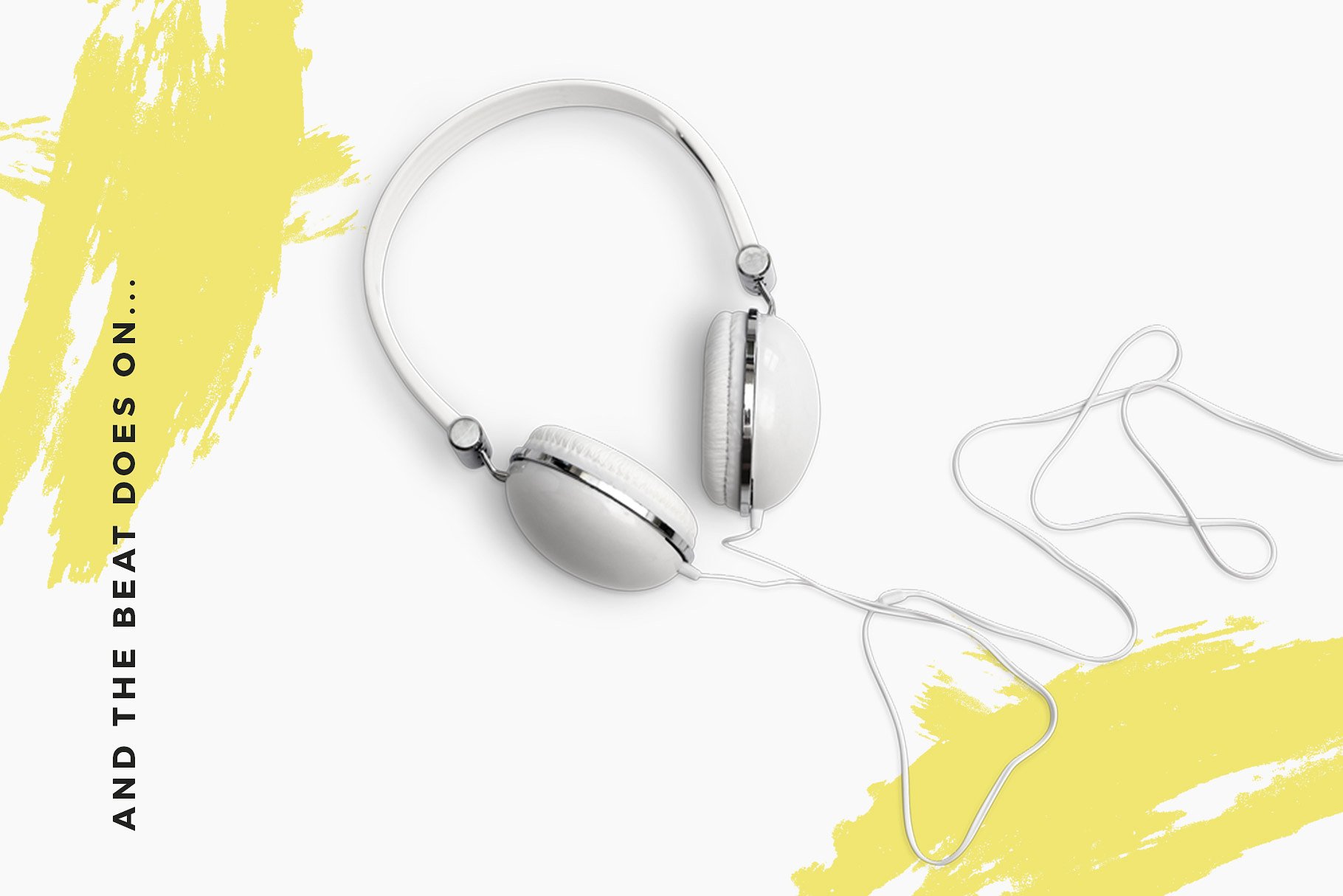 漆刷笔触PS笔刷 Inky Brush Strokes插图(3)