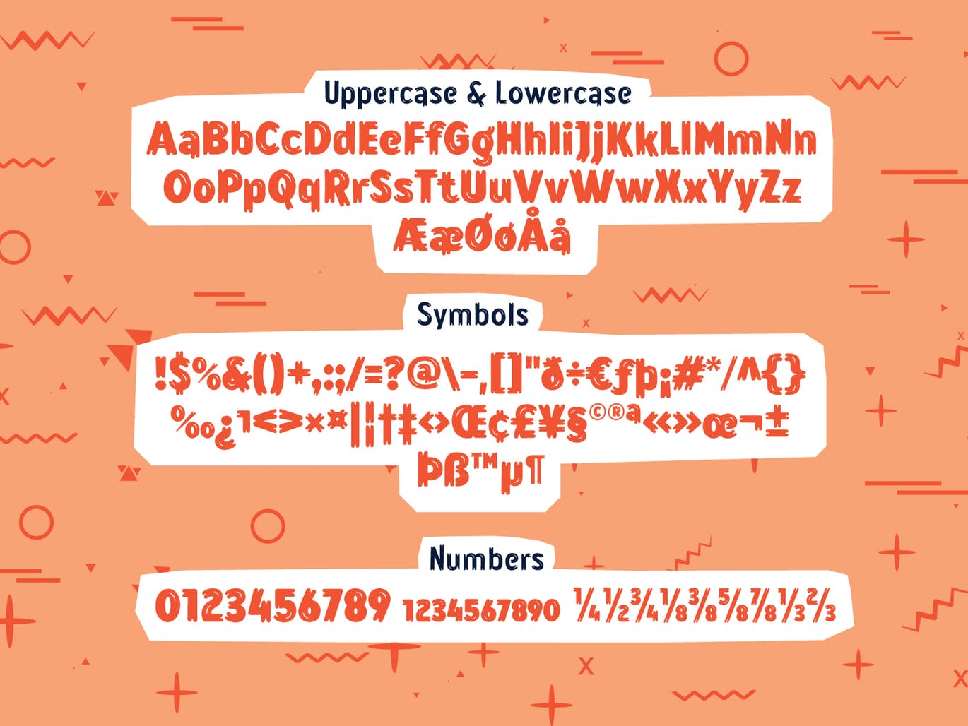 复古丹麦电影海报设计英文笔刷字体 Lonkie Brush插图(2)