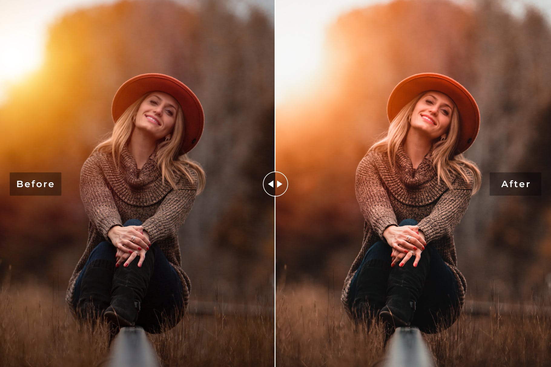 人像摄影照片后期处理华丽调色滤镜LR预设 Wonderland Pro Mobile & Desktop Lightroom Presets插图(2)