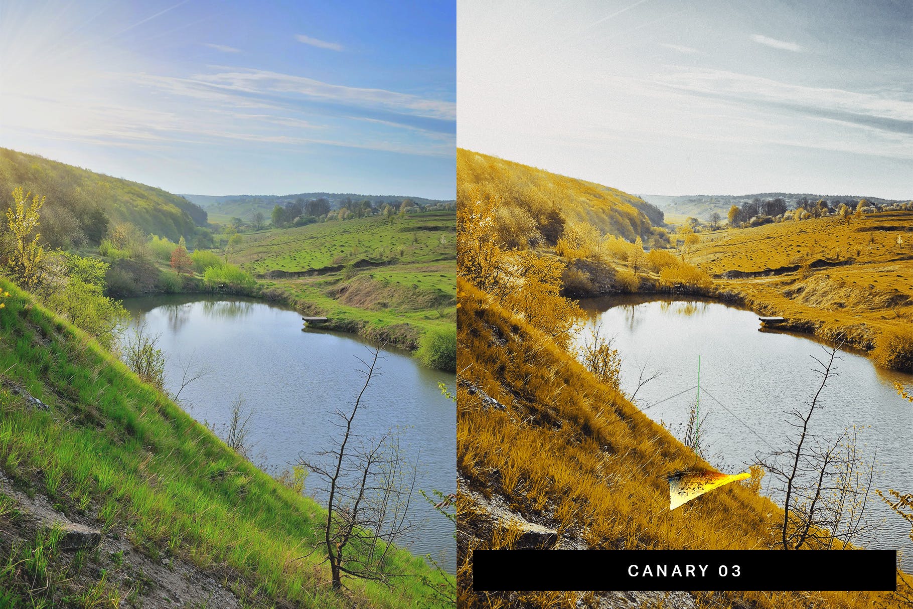 50款仿数字红外照相机&模拟红外胶片效果Lightroom调色预设 50 Infrared Vibe Lightroom Presets and LUTs插图(2)