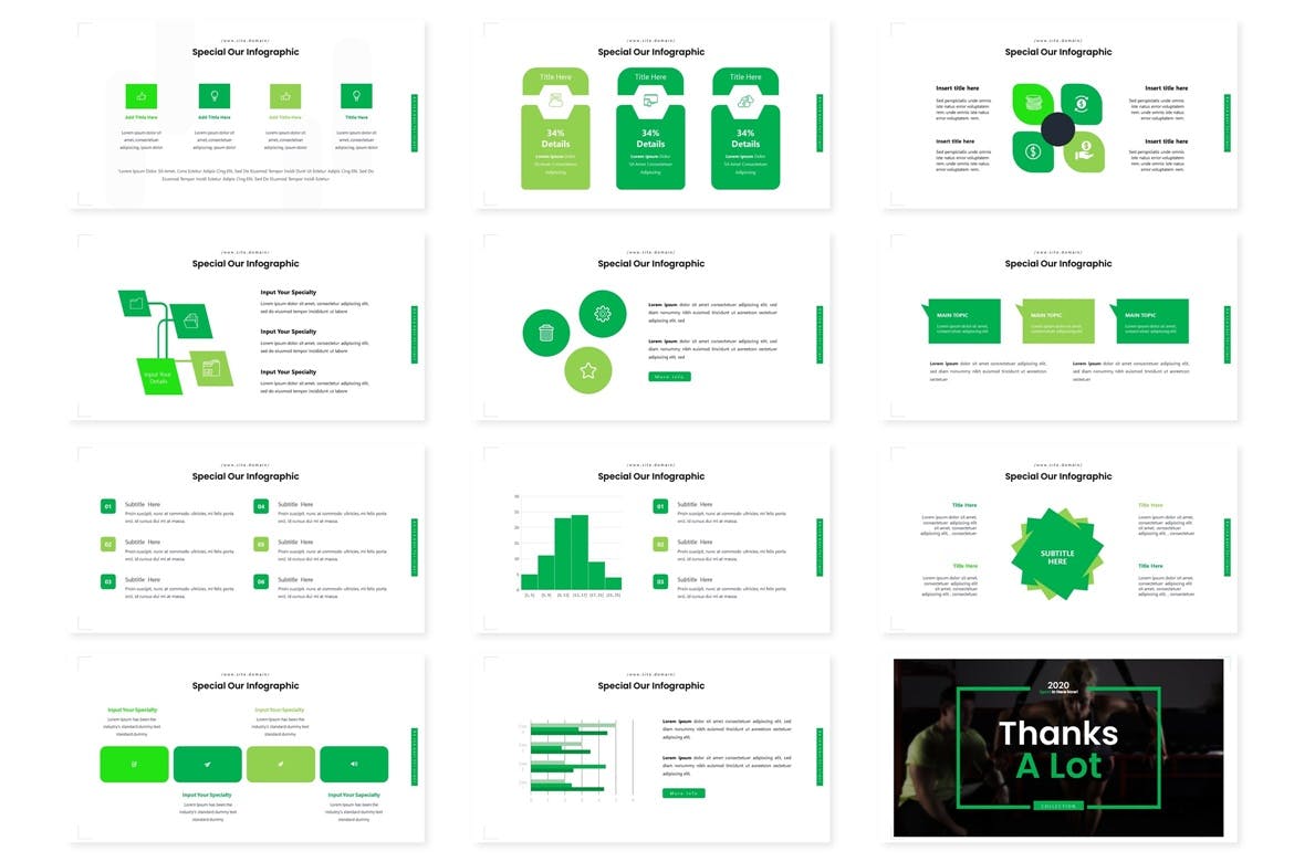 健身教程/健身俱乐部介绍素材库精选PPT模板 Physical – Powerpoint Template插图(4)