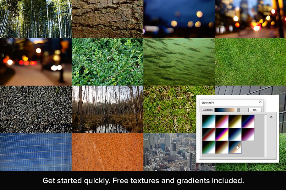 双重曝光人物照片特效PS动作 Double Exposure Kit插图(3)