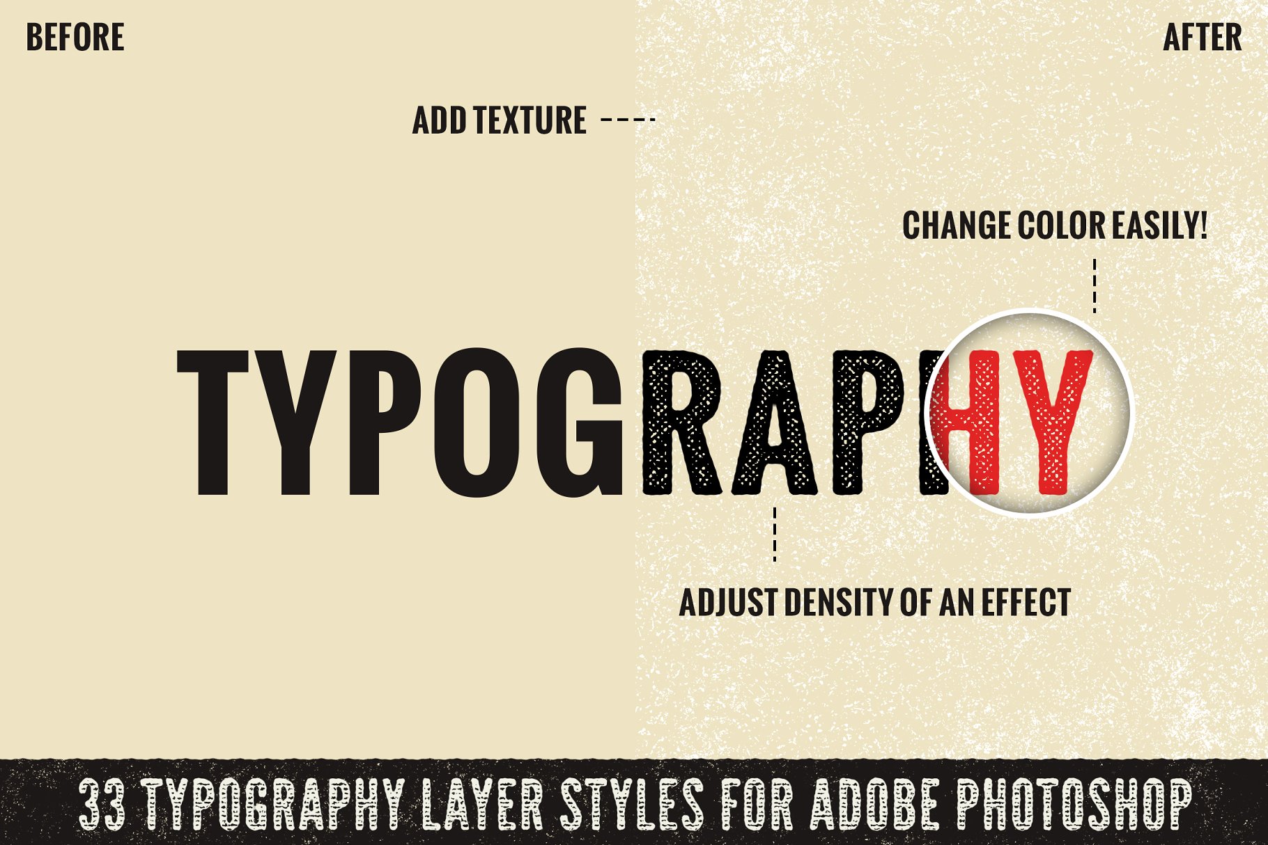 复古手工印刷文本图层样式 Sloppy Press Inc.插图(1)