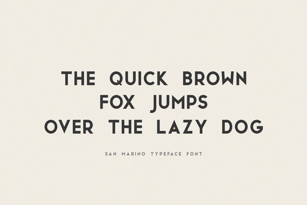 现代,时尚和优雅无衬线英文字体 San Marino // Four Font Files插图(2)