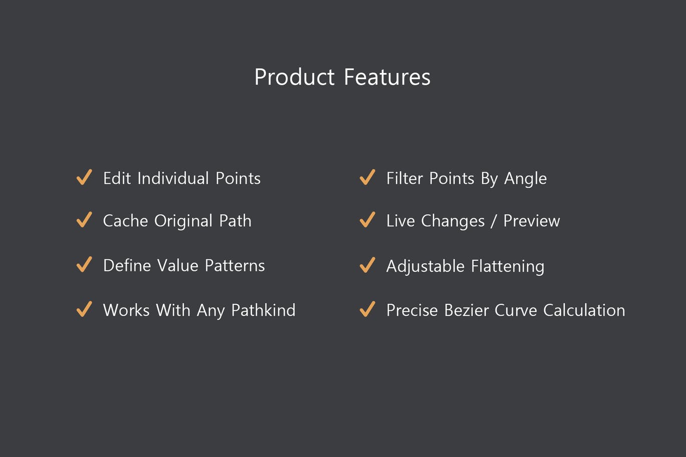 PS平滑圆角图形路径编辑插件 Shape Rounder – Path Editing Kit插图(3)