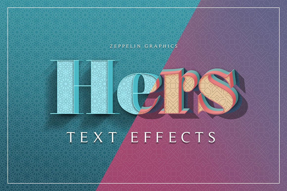 素材库下午茶：150款3D文字效果的PS图层样式 150 3D Text Effects for Photoshop–2.61 GB插图(48)
