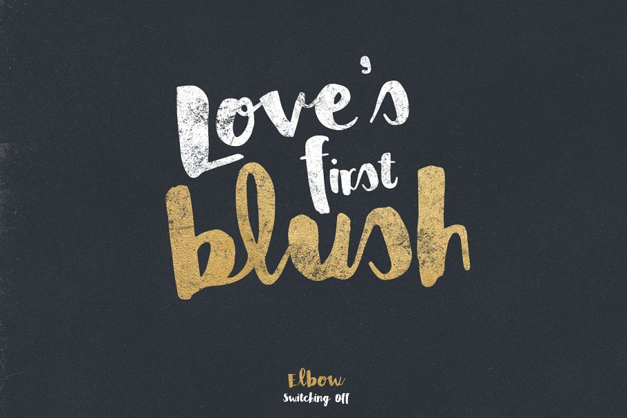 创意艺术画笔手绘英文字体 Moorgate brush script font插图(1)