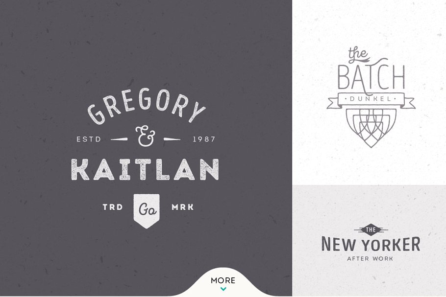 200+款创意英文字体大礼包[价值279刀] Intro Rust – pack of 214 fonts插图(4)