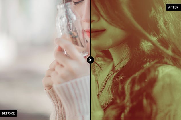 20个人像摄影双色调滤镜LR调色预设 20 Duotone Lightroom Presets插图(10)