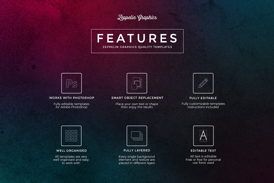 80s年代风格文本风格图层样式 80s Text Effects Minibundle插图(25)