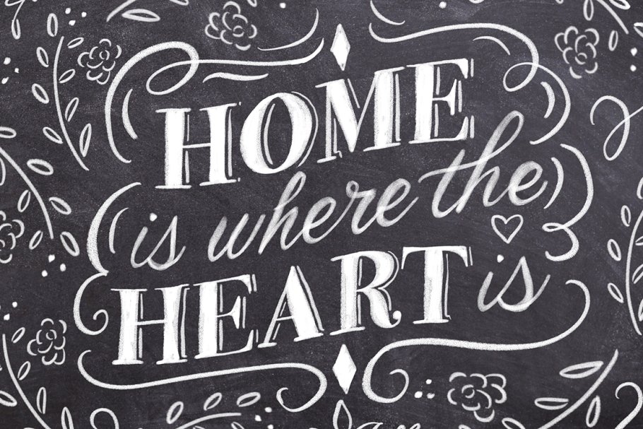 手写英文字体Procreate笔刷 Procreate Lettering Brushes Classic插图(2)