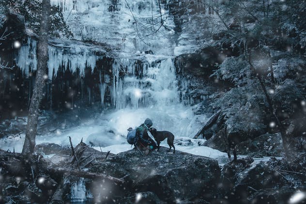 雪花飘雪特效PS动作 Snow Effect Photoshop Action插图(6)