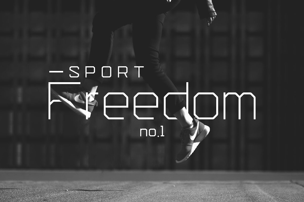 现代的、功能性的无衬线字体 Epicoff Typeface插图(1)