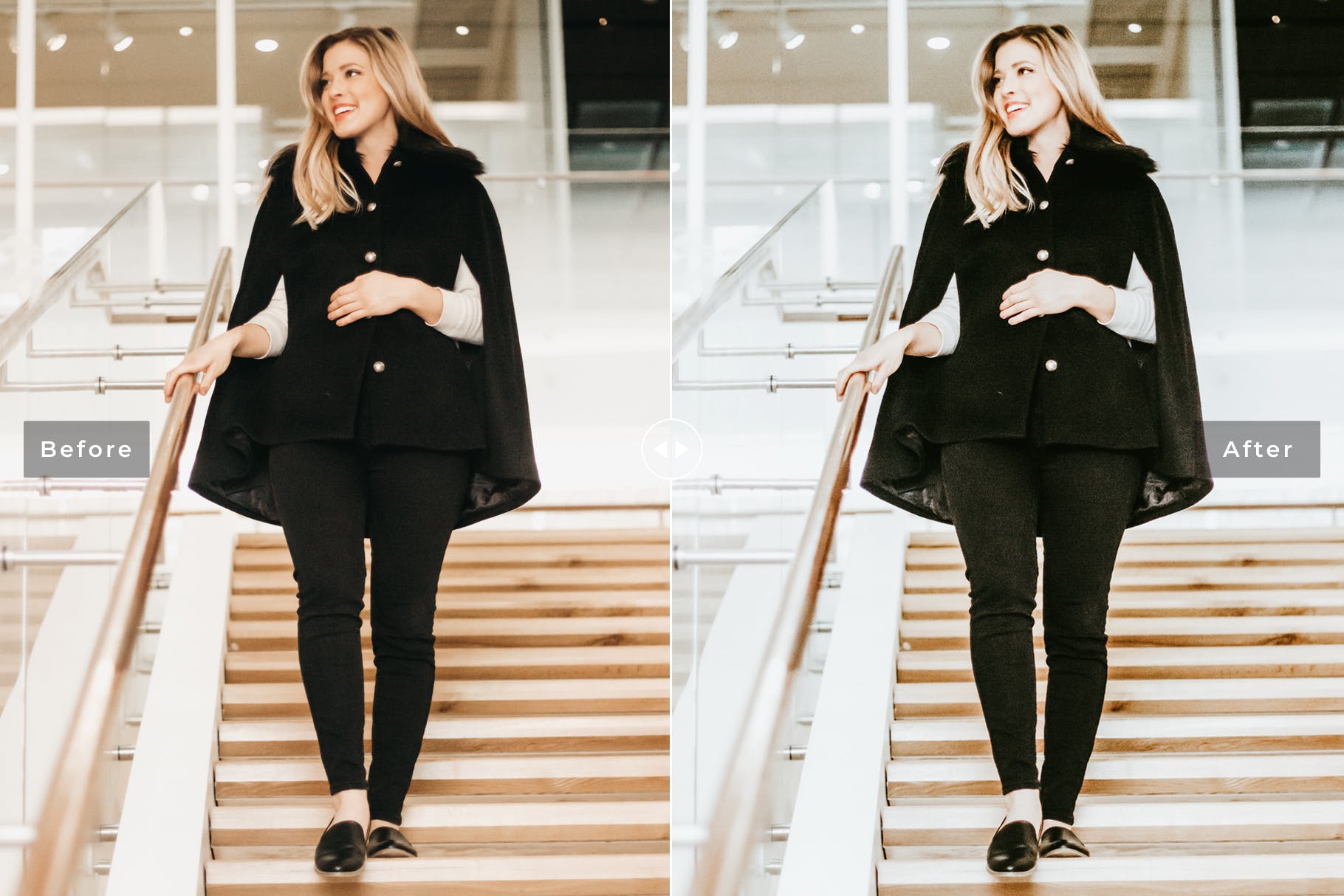 摄影人像白色水洗色调后期处理的LR预设下载 Fluid Mobile & Desktop Lightroom Presets插图(3)