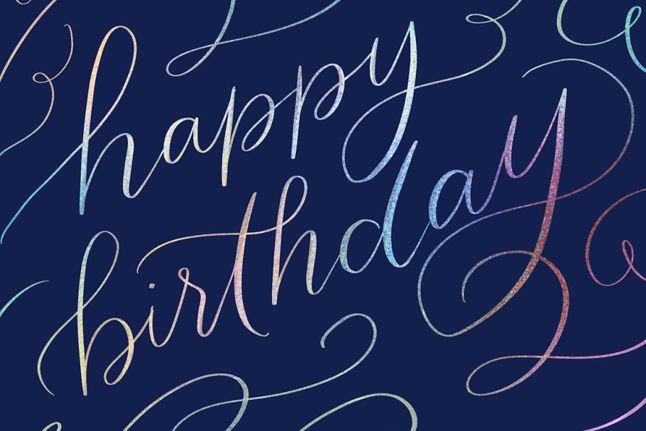 12款手写字体笔刷 [for Procreate] Procreate Brushes Lettering Variety插图(1)