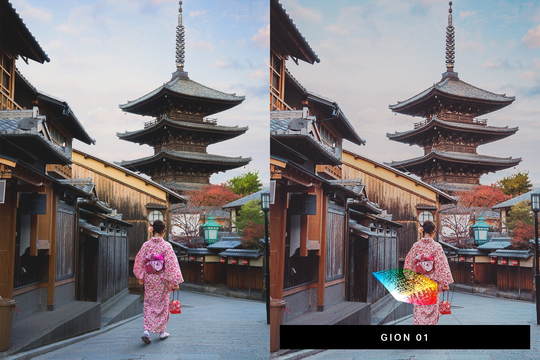 50款东京旅行照片调色滤镜素材库精选LR预设 50 Kyoto Lightroom Presets and LUTs插图(2)