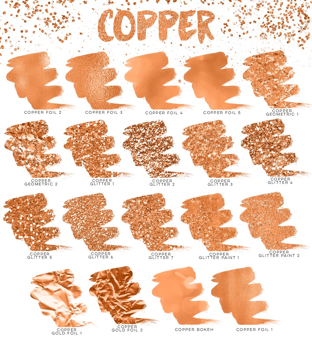 Procreate绘画应用专用金漆笔刷 Gold Rush for Procreate插图(6)