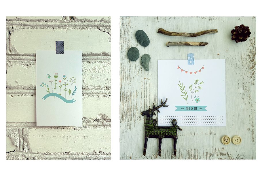 分享100个Illustrator装饰画笔 100 decor brushes for for AI插图(4)