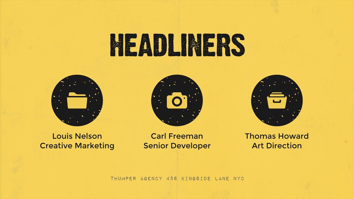 时尚大标题字体的多用途keynote幻灯片演示模版（key）插图(6)