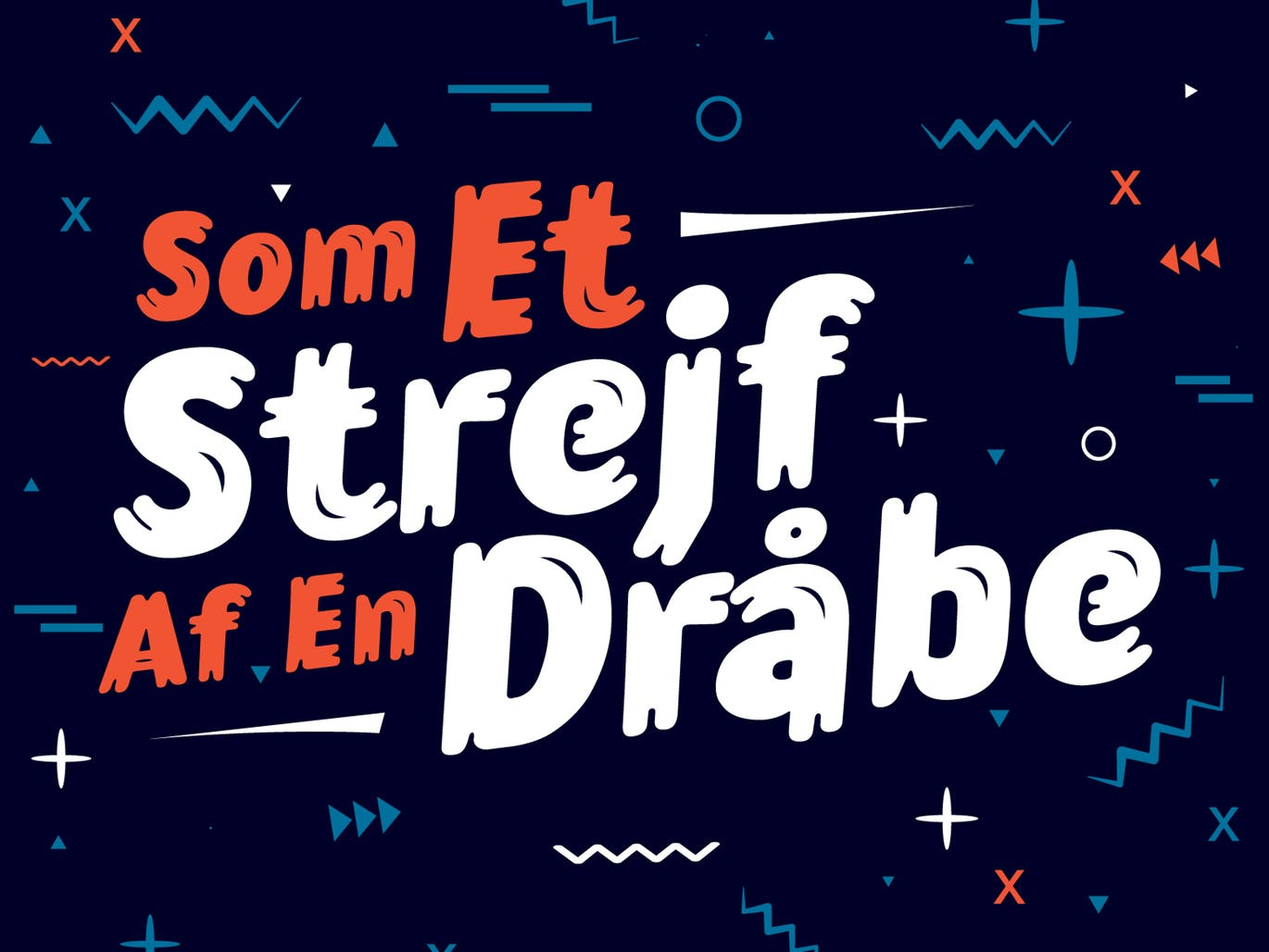 复古丹麦电影海报设计英文笔刷字体 Lonkie Brush插图(9)