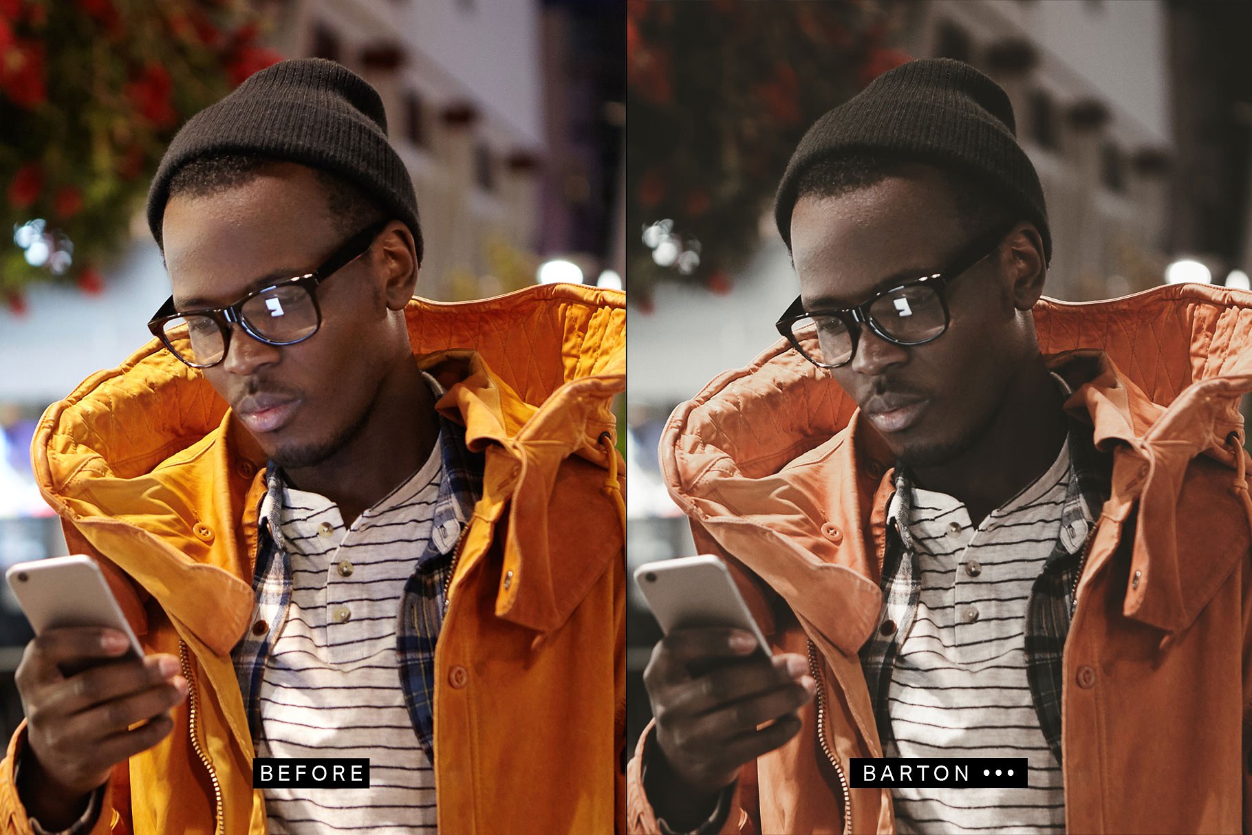 城市夜景及街拍人像照片后期处理滤镜LR预设 Urban Desaturated Lightroom Presets插图(3)