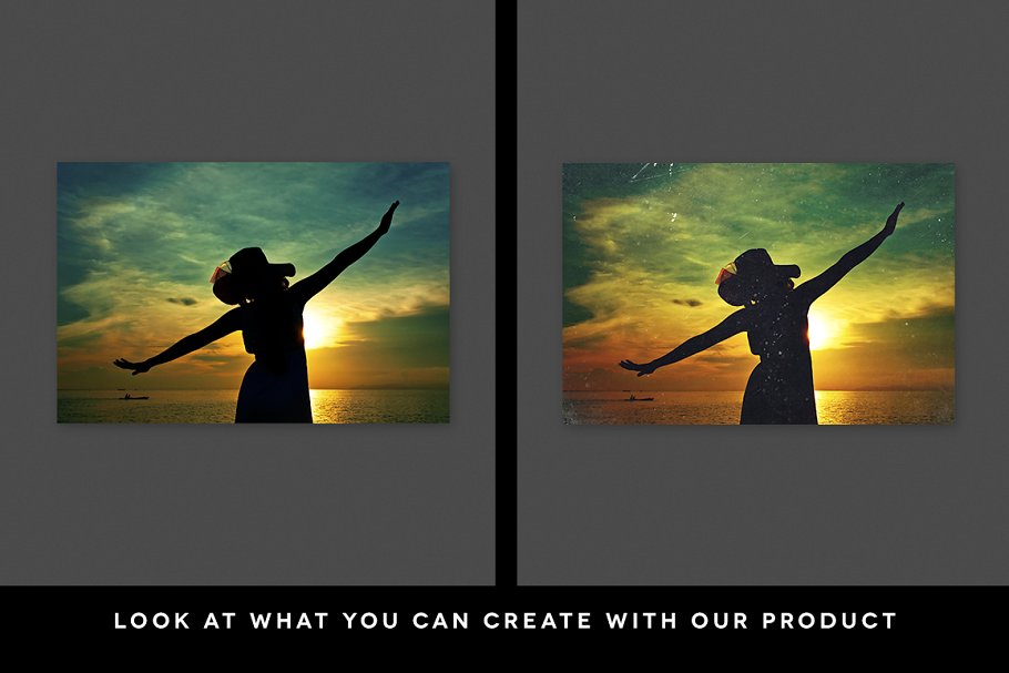 金黄色秋季氛围照片效果PS图层样式 Autumn Effects Set插图(1)