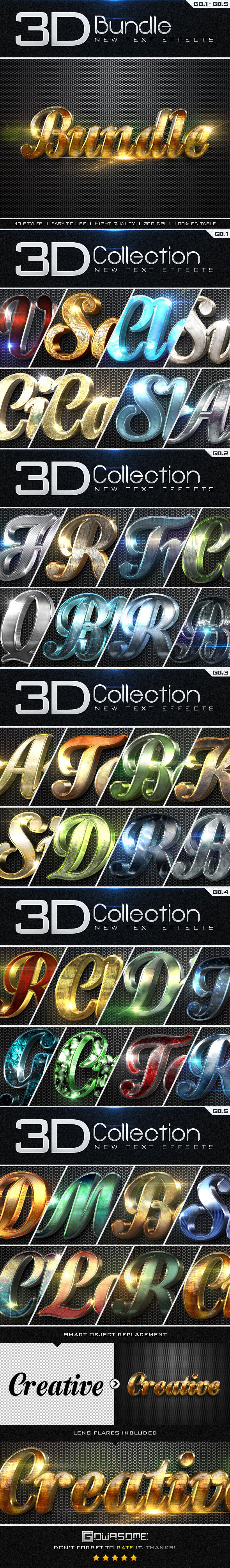 [巨献]新鲜的更高品质的酷炫PS字体图层样式下载[PSD,ASL]