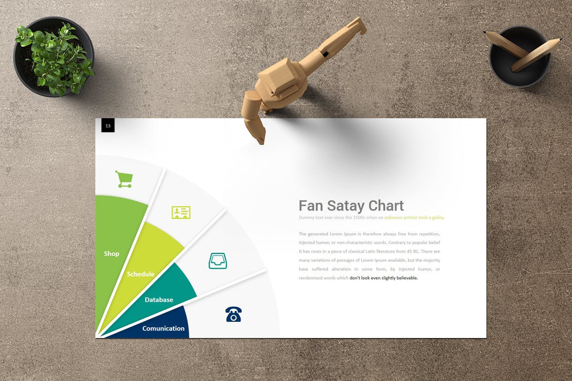 互联网企业宣传推广谷歌幻灯片设计模板 Hardwork Google Slides插图(3)