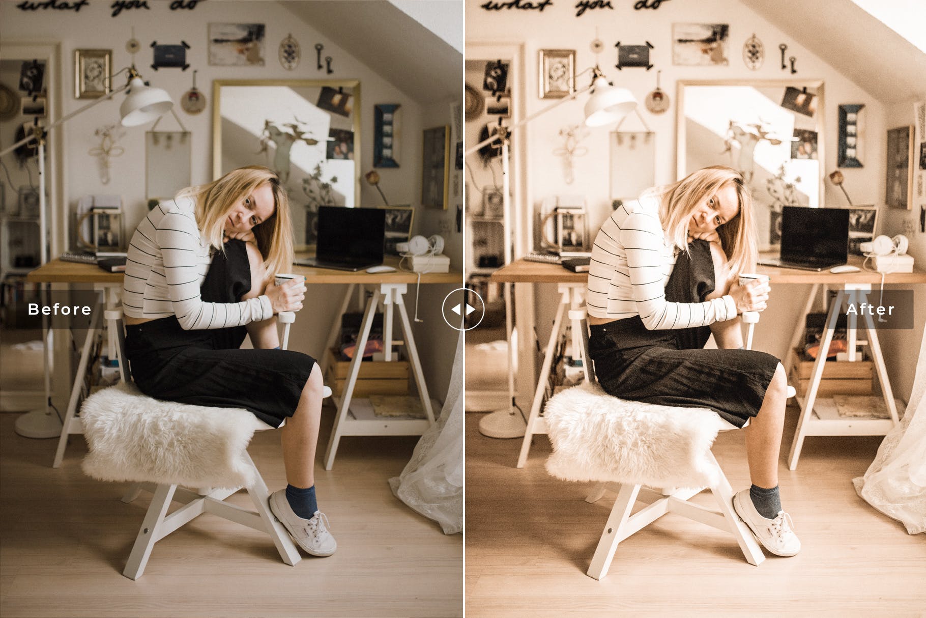 杏色色调风格照片调色滤镜素材库精选LR预设 Apricot Mobile & Desktop Lightroom Presets插图(2)