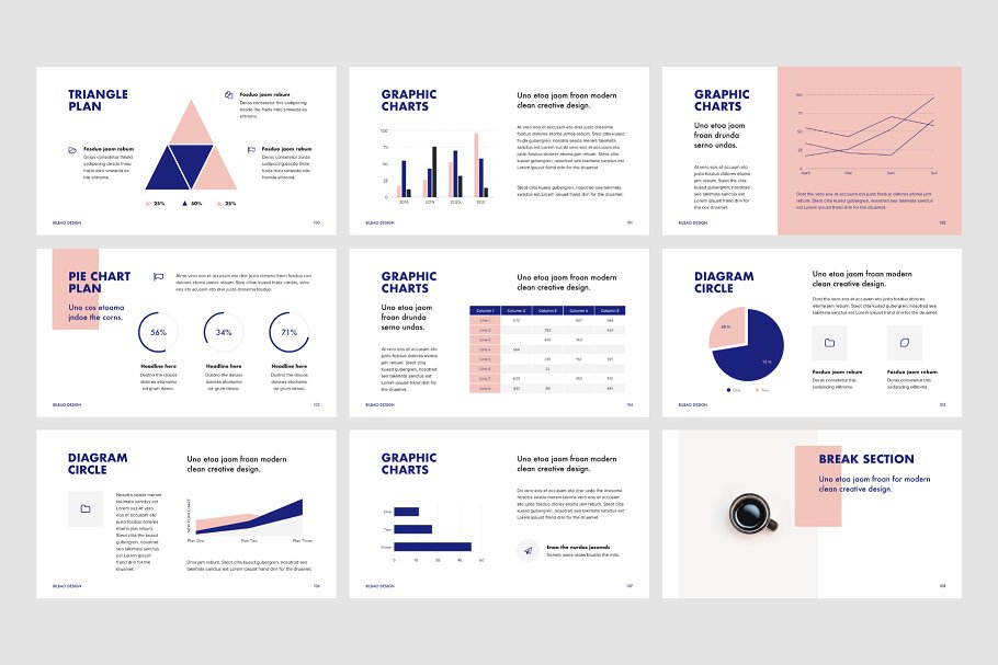 创意设计公司路演谷歌幻灯片模板 BILBAO – Google Slides + Bonus插图(15)