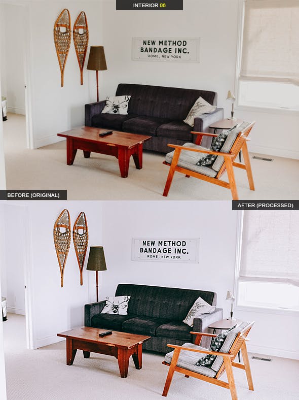 14款专业室内摄影后期调色处理LR预设 14 Pro Interior Lightroom Presets插图(6)