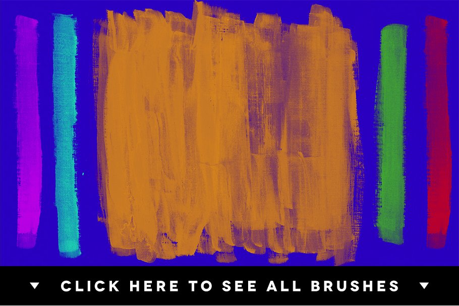 手工绘制画笔纹理PS笔刷 Creative Masking Kit插图(2)